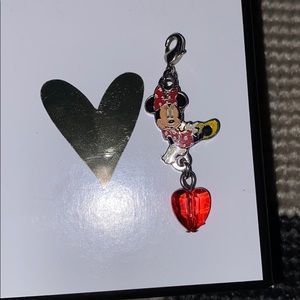 Minnie Mouse bracelet charm